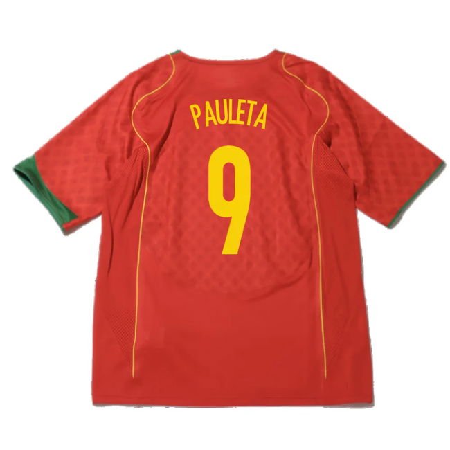 Portugal 2004 Reissue Home Shirt (Pauleta 9)