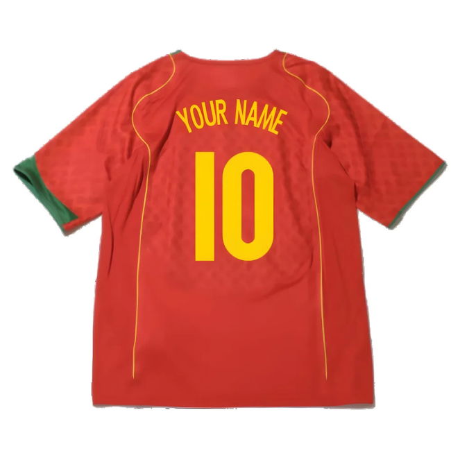 Portugal 2004 Reissue Home Shirt (Your Name)