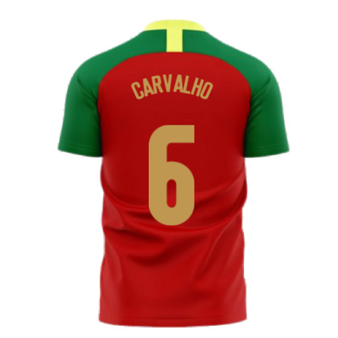 Portugal 2023-2024 Home Concept Football Kit (Airo) (CARVALHO 6)