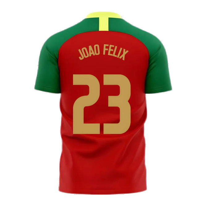 Portugal 2025-2026 Home Concept Football Kit (Airo) (Joao Felix 23)