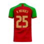 Portugal 2020-2021 Home Concept Football Kit (Fans Culture) (N MENDES 25)