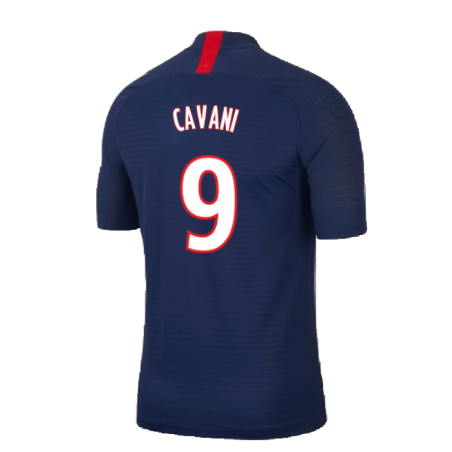 PSG 2019-20 Home Nike Vaporknit Shirt ((Mint) S) (CAVANI 9)