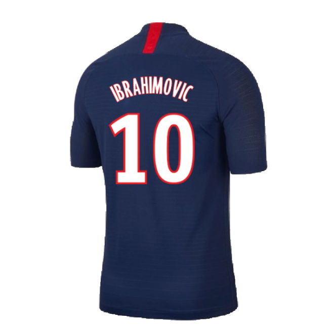PSG 2019-20 Home Nike Vaporknit Shirt ((Mint) S) (IBRAHIMOVIC 10)