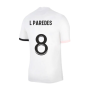 PSG 2021-2022 Away Shirt (L PAREDES 8)