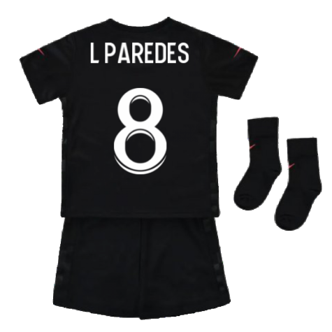 PSG 2021-2022 Infants 3rd Kit (L PAREDES 8)