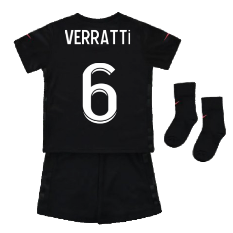 PSG 2021-2022 Infants 3rd Kit (VERRATTI 6)