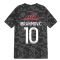 PSG 2021-2022 Pre-Match Training Shirt (Black) (IBRAHIMOVIC 10)