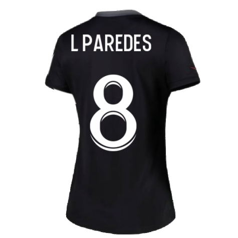 PSG 2021-2022 Womens 3rd Shirt (L PAREDES 8)
