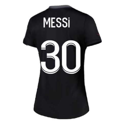 PSG 2021-2022 Womens 3rd Shirt (MESSI 30)