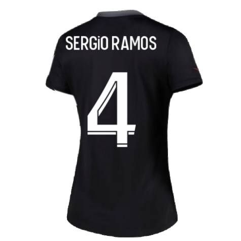PSG 2021-2022 Womens 3rd Shirt (SERGIO RAMOS 4)