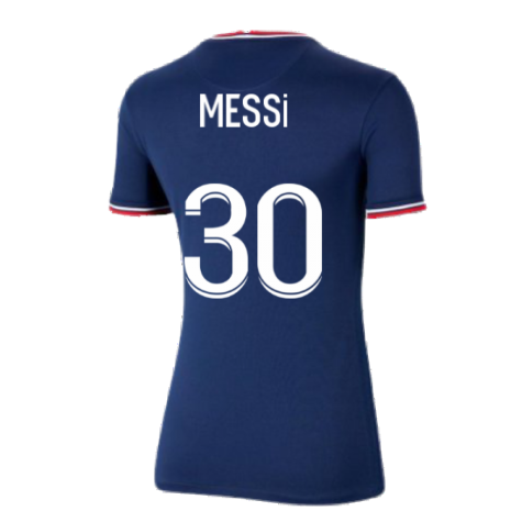PSG 2021-2022 Womens Home Shirt (MESSI 30)
