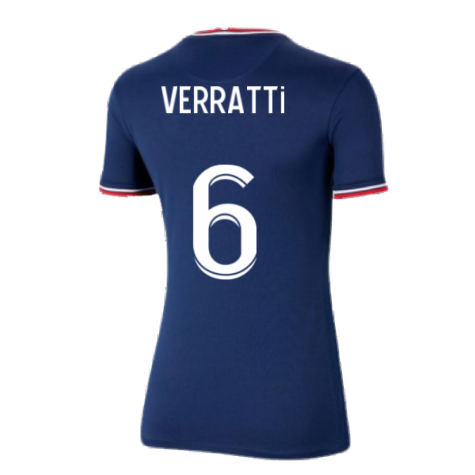 PSG 2021-2022 Womens Home Shirt (VERRATTI 6)