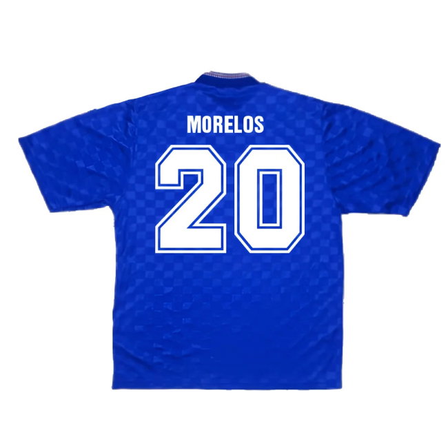 Rangers 1987-90 Home Shirt (S) (Very Good) (Morelos 20)