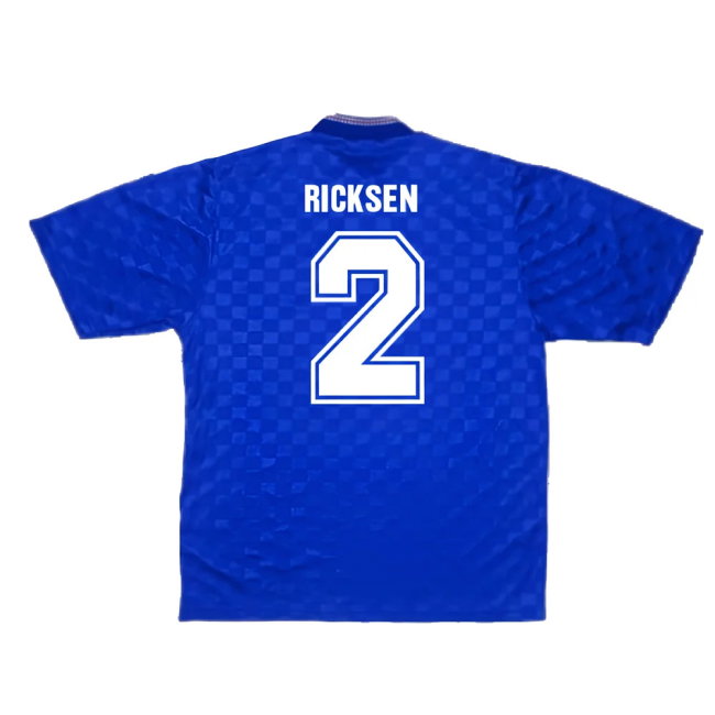 Rangers 1987-90 Home Shirt (S) (Very Good) (RICKSEN 2)