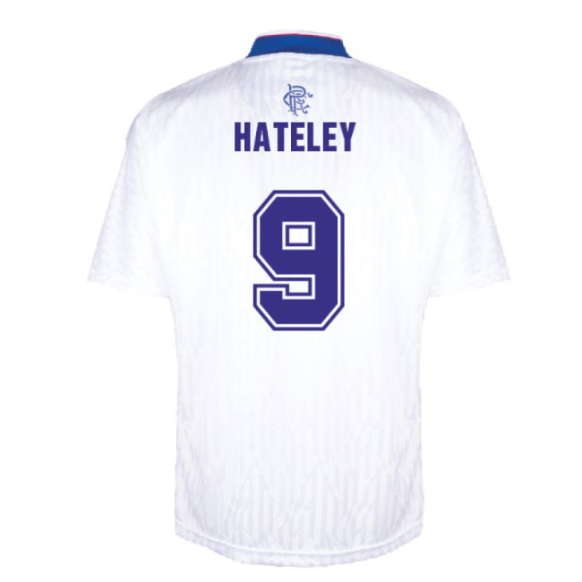 Rangers 1990 Away Retro Football Shirt (Hateley 9)