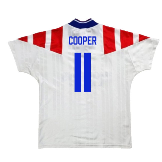 Rangers 1992-93 Away Shirt (Excellent) (COOPER 11)
