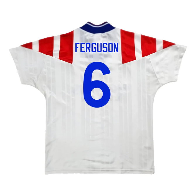 Rangers 1992-93 Away Shirt (Excellent) (FERGUSON 6)