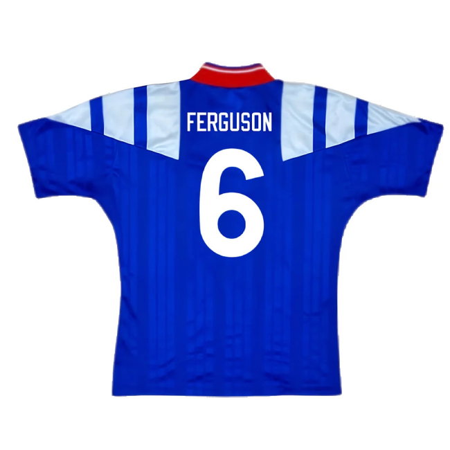 Rangers 1992-94 Home Shirt (XL) (Excellent) (FERGUSON 6)