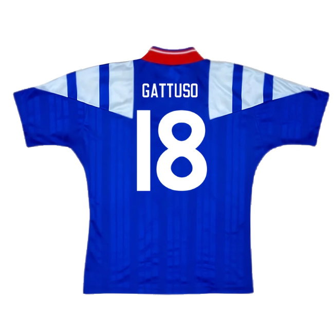 Rangers 1992-94 Home Shirt (XL) (Excellent) (GATTUSO 18)