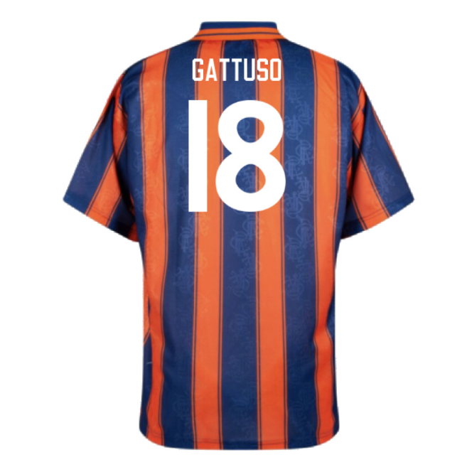 Rangers 1993-94 Away Shirt (L) (Very Good) (GATTUSO 18)