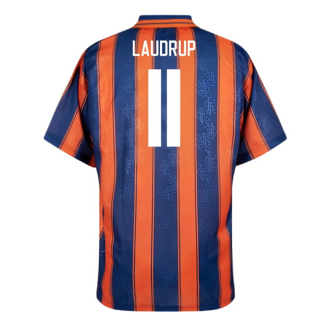 Rangers 1993-94 Away Shirt (L) (Very Good) (LAUDRUP 11)