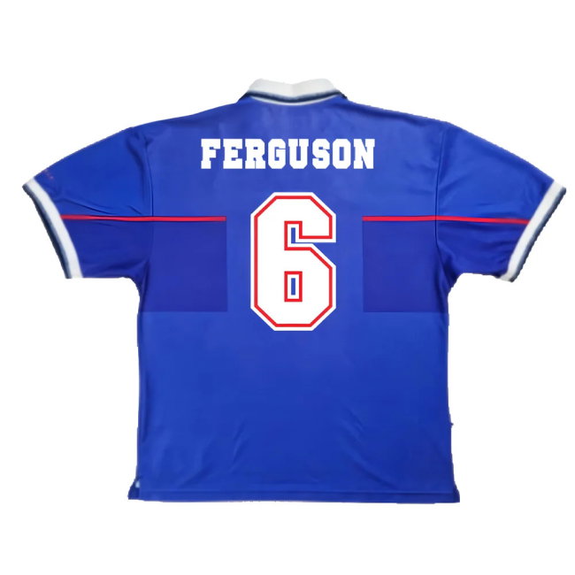 Rangers 1997-99 Home Shirt (XL Boys) (Excellent) (FERGUSON 6)