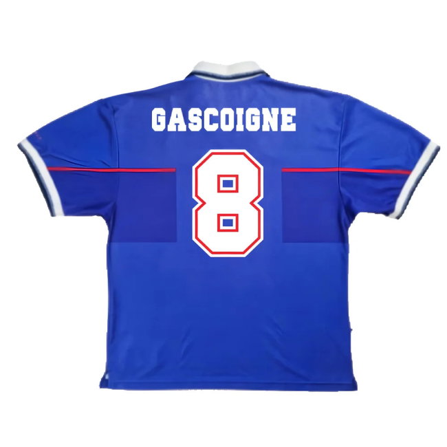 Rangers 1997-99 Home Shirt (XL Boys) (Excellent) (GASCOIGNE 8)