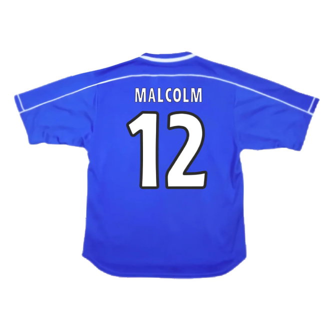 Rangers 1999-01 Home Shirt (XXL) (Good) (Malcolm 12)