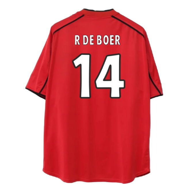 Rangers 2000-01 Third Shirt (XL) (Excellent) (R De Boer 14)