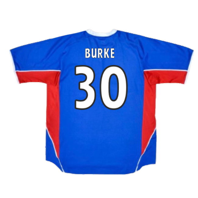 Rangers 2001-02 Home Shirt (S) (Excellent) (Burke 30)