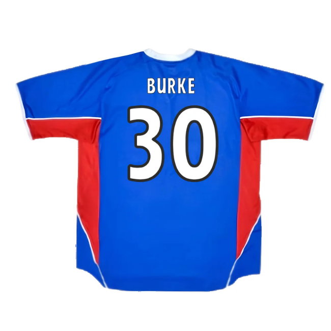 Rangers 2001-2002 Home Shirt (Excellent) (Burke 30)