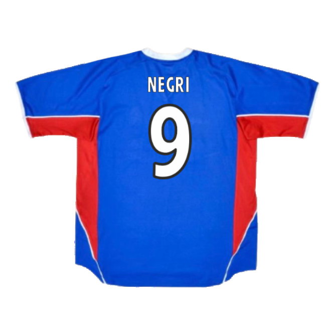 Rangers 2001-2002 Home Shirt (Excellent) (NEGRI 9)