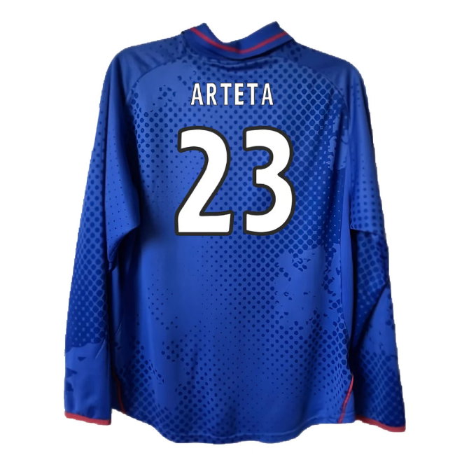 Rangers 2002-2003 Long Sleeved Home Shirt (XL) (Excellent) (Arteta 23)
