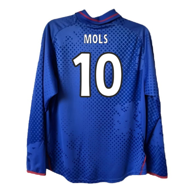 Rangers 2002-2003 Long Sleeved Home Shirt (XL) (Excellent) (Mols 10)