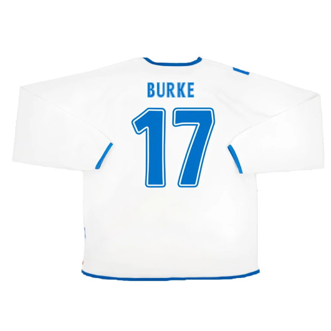 Rangers 2004-05 Away L/S (XXL) (Excellent) (Burke 17)