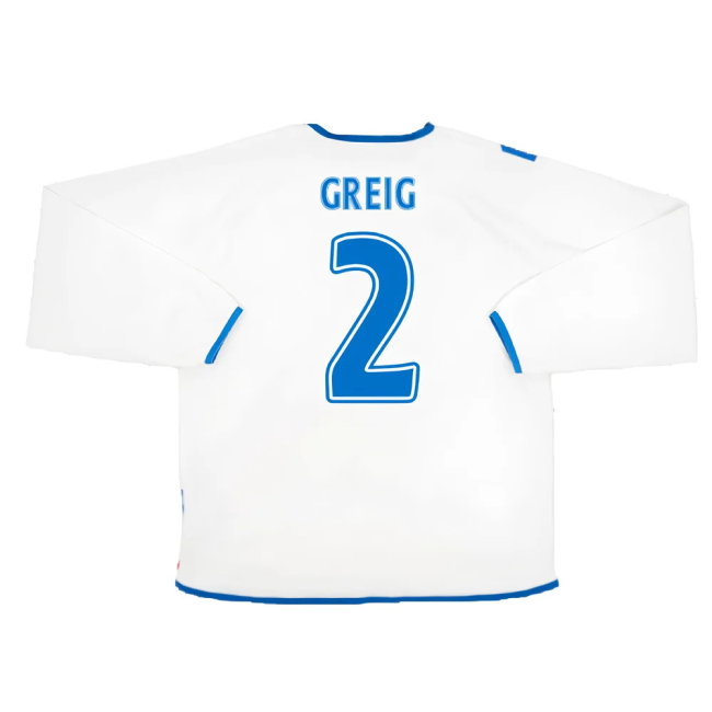 Rangers 2004-05 Away L/S (XXL) (Excellent) (GREIG 2)