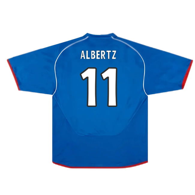 Rangers 2005-06 Home Shirt (Very Good) (ALBERTZ 11)