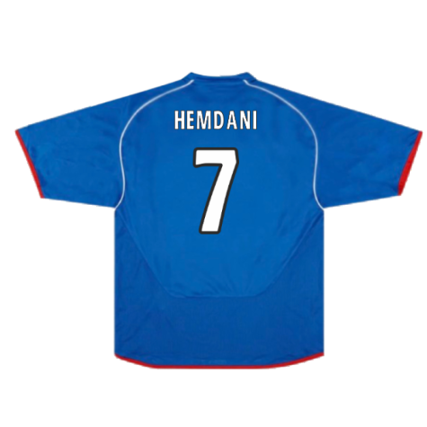 Rangers 2005-06 Home Shirt (Very Good) (Hemdani 7)