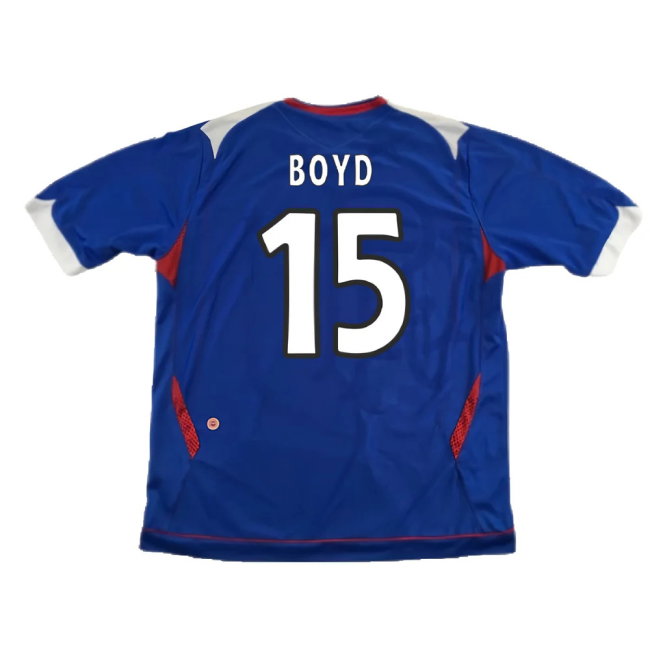 Rangers 2006-07 Home Shirt (Good) (Boyd 15)
