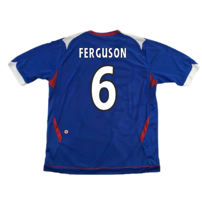 Rangers 2006-07 Home Shirt (Good) (FERGUSON 6)