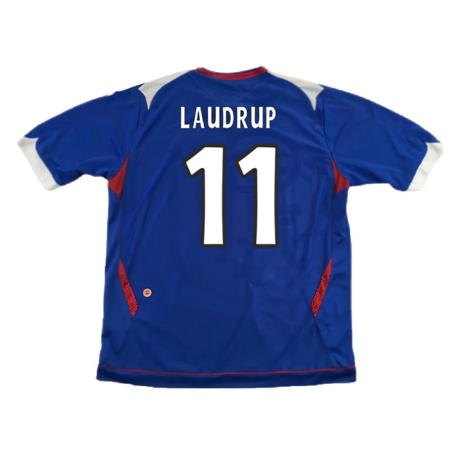 Rangers 2006-07 Home Shirt (Good) (LAUDRUP 11)