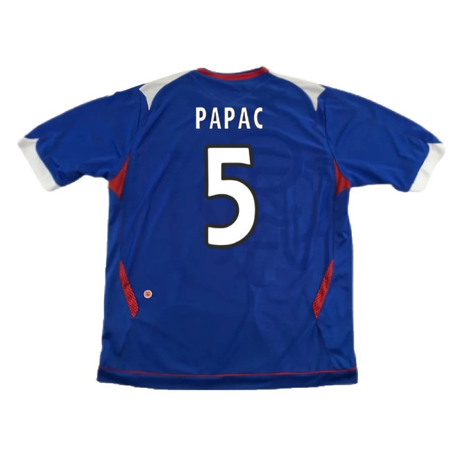 Rangers 2006-07 Home Shirt (Good) (Papac 5)