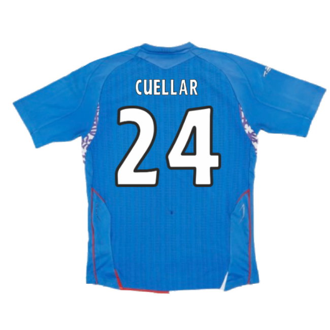 Rangers 2007-08 Home Shirt (Excellent) (Cuellar 24)