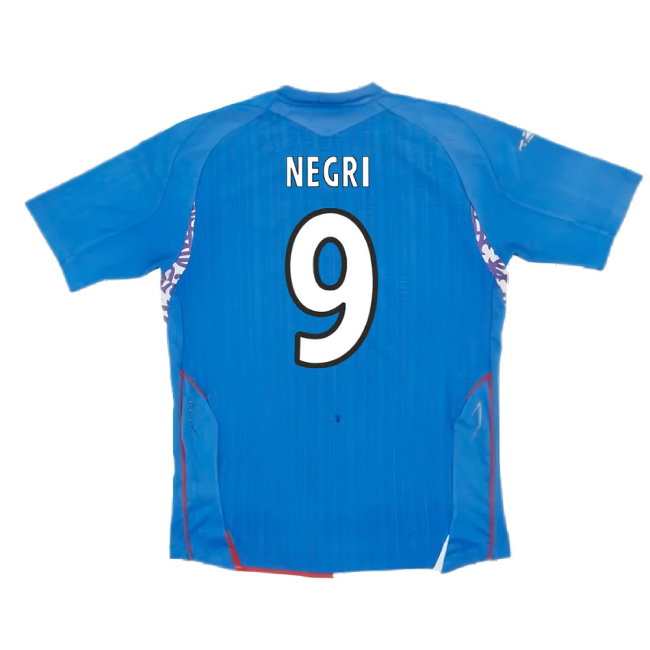 Rangers 2007-08 Home Shirt (Excellent) (NEGRI 9)