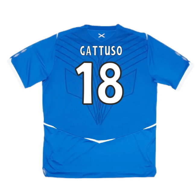 Rangers 2008-09 Home Shirt (Very Good) (GATTUSO 18)
