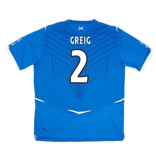 Rangers 2008-09 Home Shirt (Very Good) (GREIG 2)