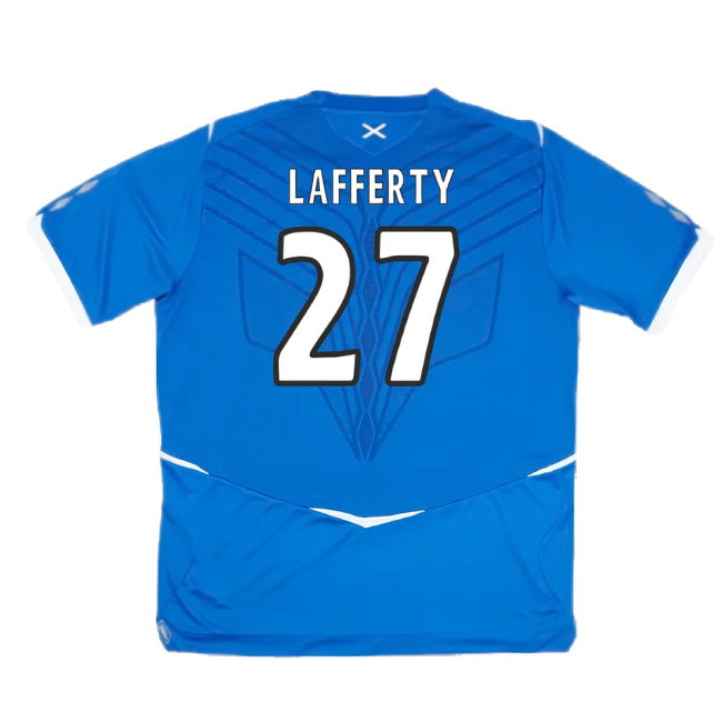 Rangers 2008-09 Home Shirt (Very Good) (Lafferty 27)