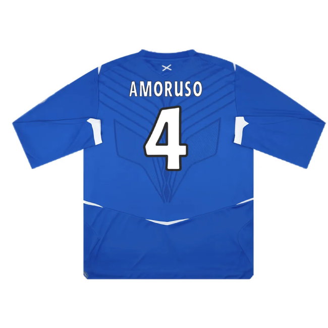 Rangers 2008-09 Home L/S Shirt (M) (Excellent) (AMORUSO 4)