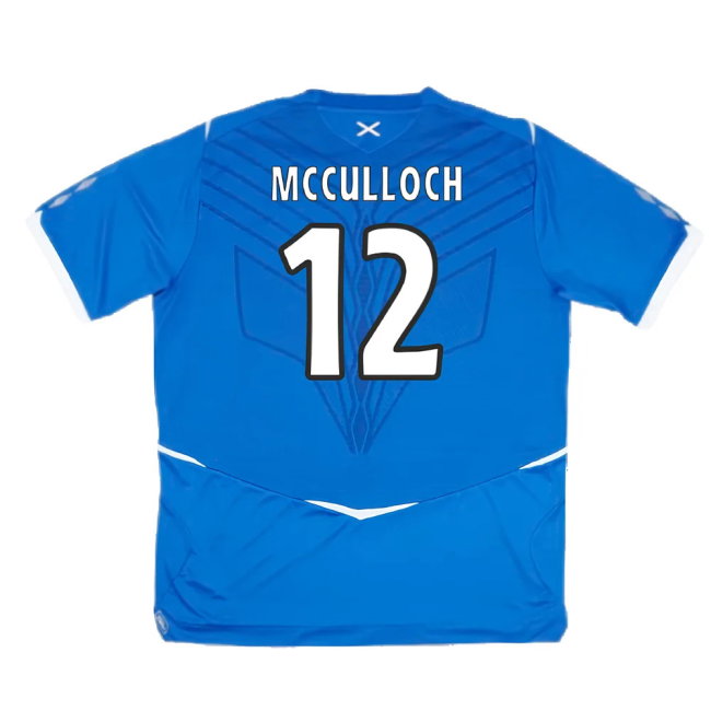 Rangers 2008-09 Home Shirt (Very Good) (McCulloch 12)