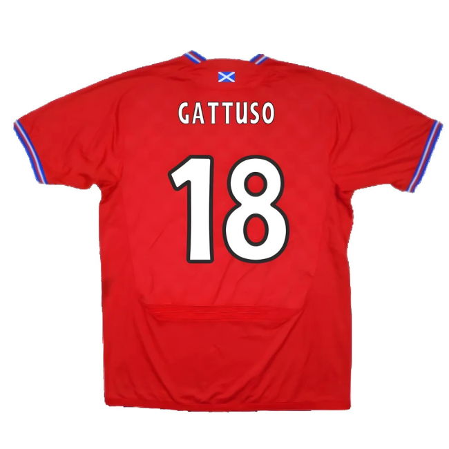Rangers 2009-10 Away Shirt ((Very Good) M) (GATTUSO 18)